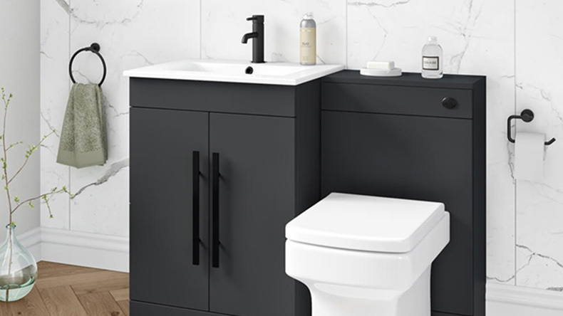 Black Combination Unit