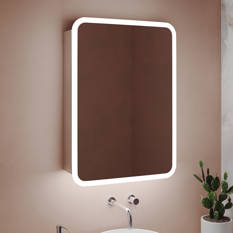 Mirrored Bathroom Cabinets