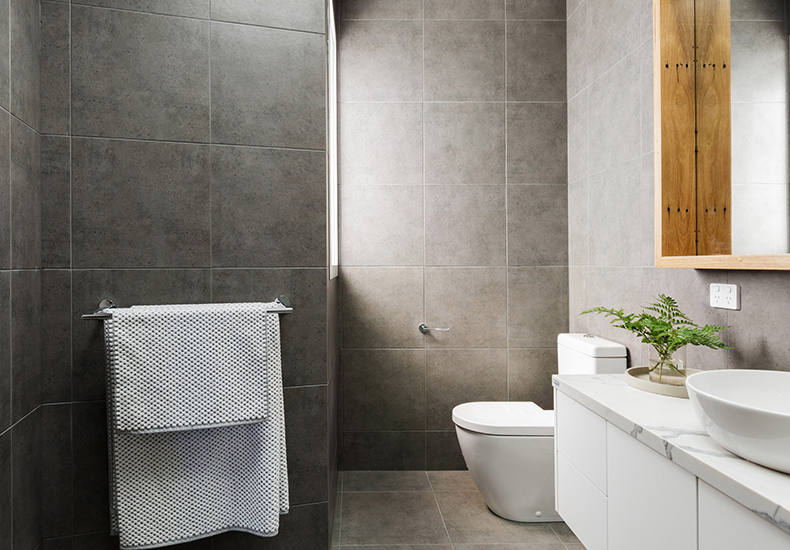 Large bathroom tiles