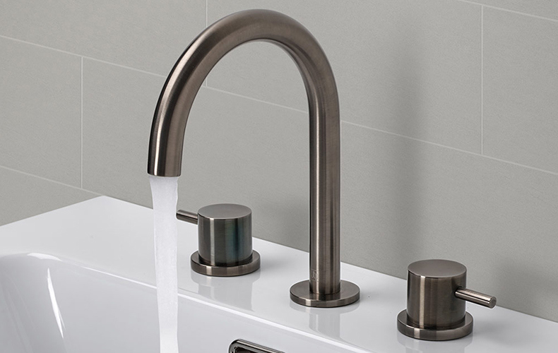 Brushed Black Basin Tap