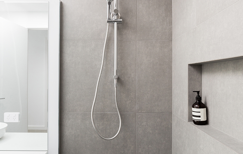 Built In Shower Shelf